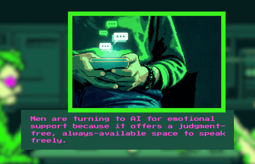 Why Men Are Opening Up to AI